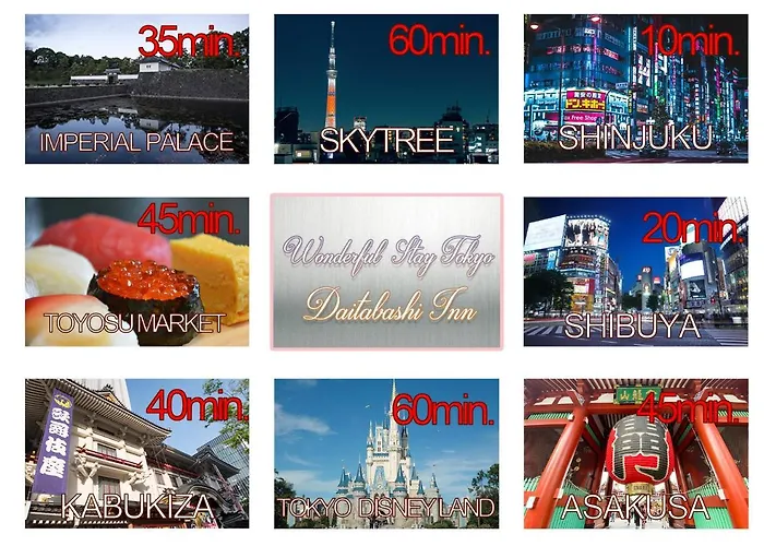 最大7名宿泊可能。代田橋駅徒歩5分。Wonderful Staytokyo